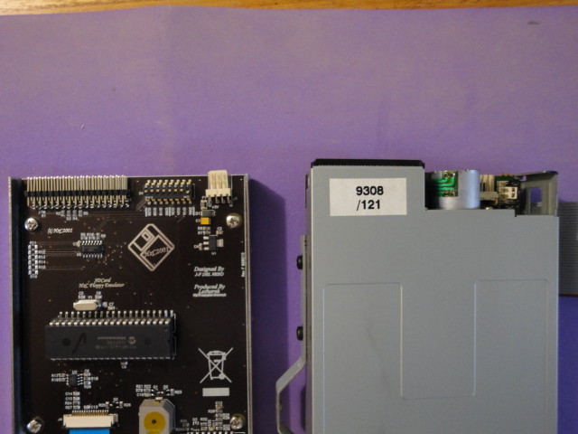 SD Floppy Emulator and Floppy disk SONY for Rackmount Ensoniq ASR10
